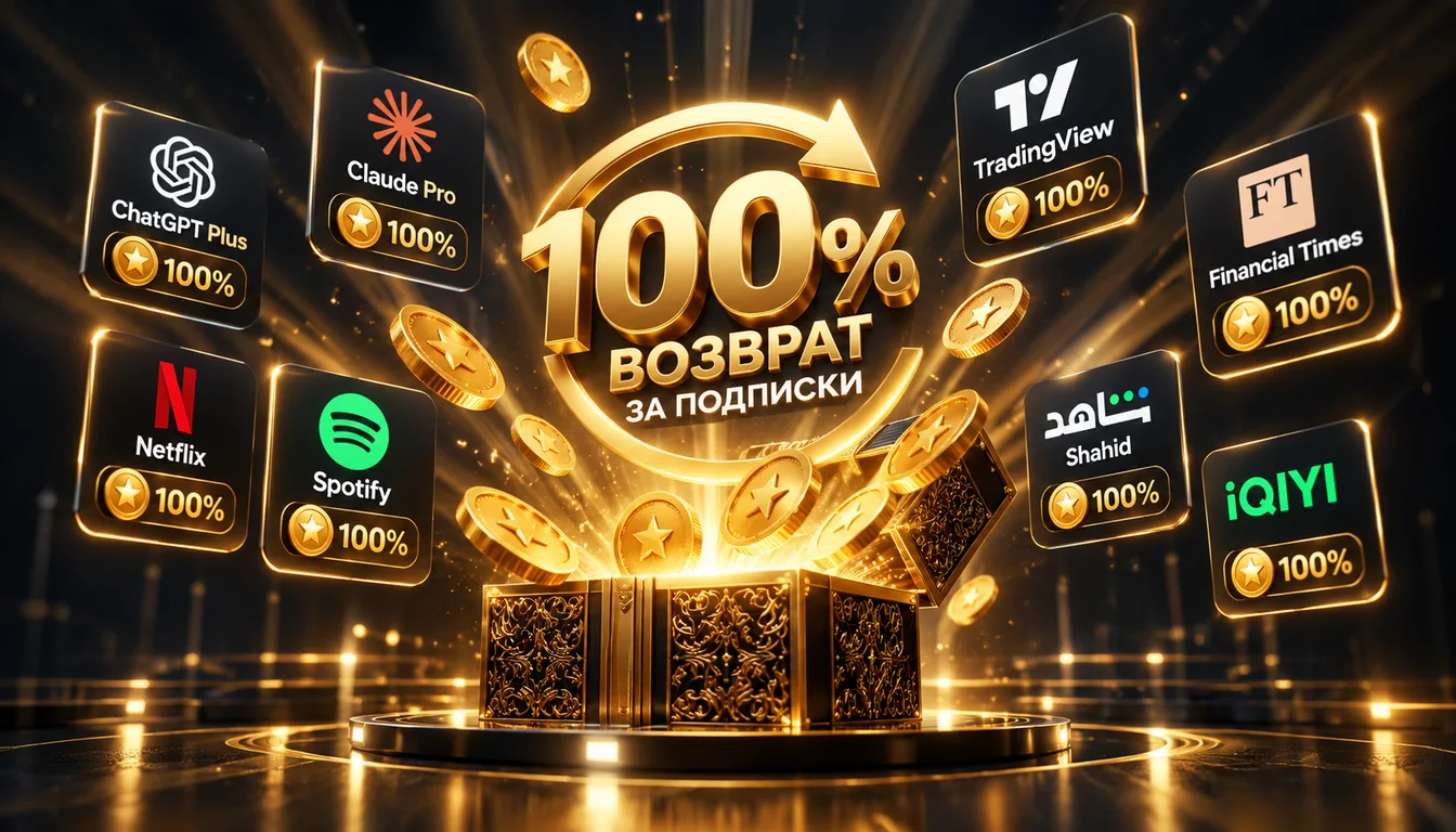 Оплата подписок картой Bybit